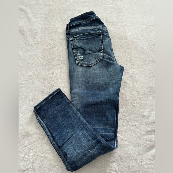 American eagle outfitters size 8 skinny jeans - Picture 2 of 3
